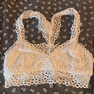 Aerie White/Cream Bralette